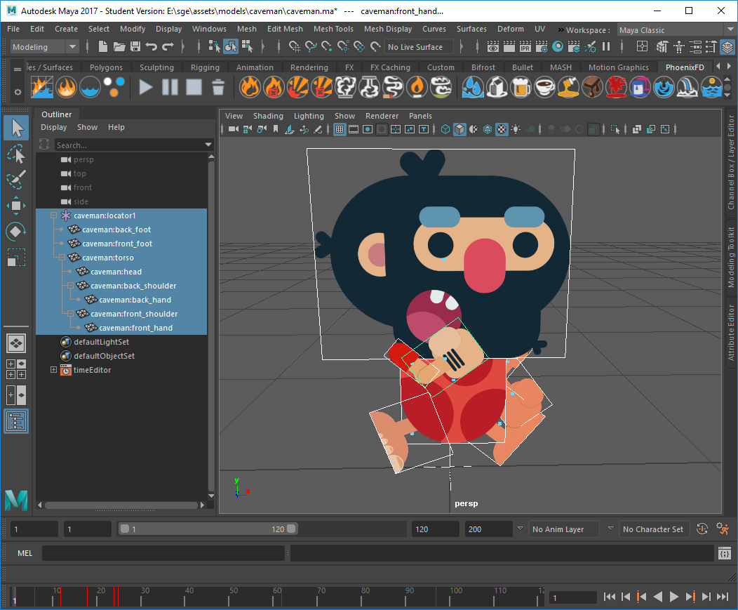 2D Animation In Maya: Import Images As Planes